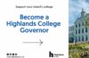 Become a highlands college governor